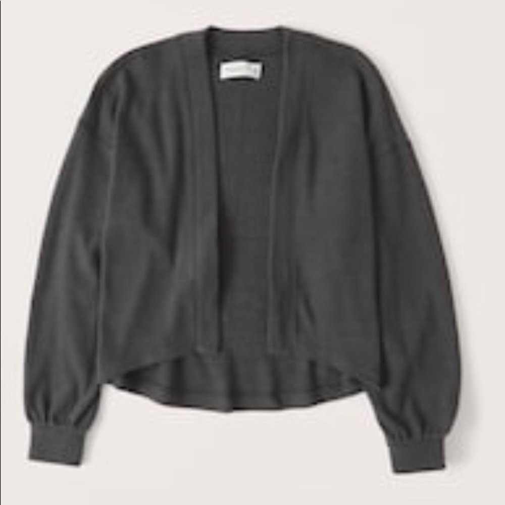Abercrombie & Fitch soft + cozy cropper cardigan